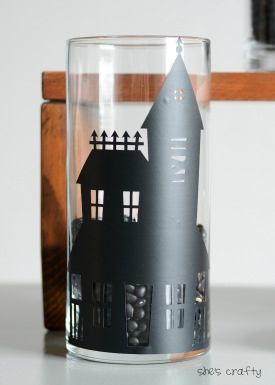 She's Crafty Halloween Candle Jars